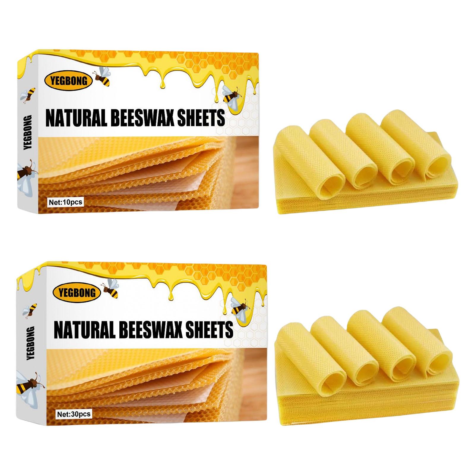 Candle Making Kit Beeswax - Beeswax Sheets, Beekeeping Foundation Sheets, Beeswax