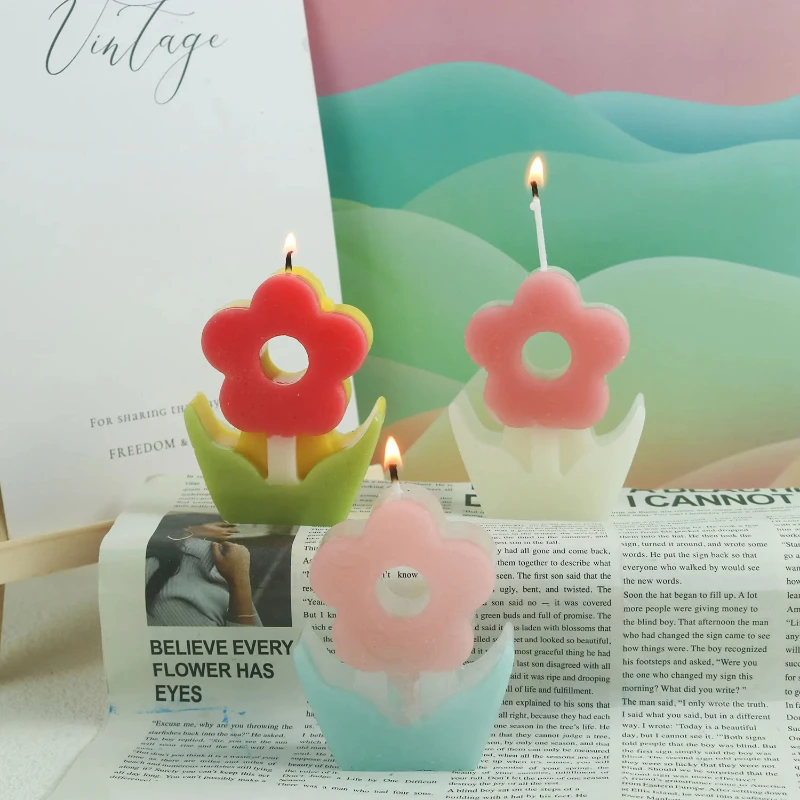 Flower Aromatherapy Candle Sil - огляд і ціна Candle Making Jelly