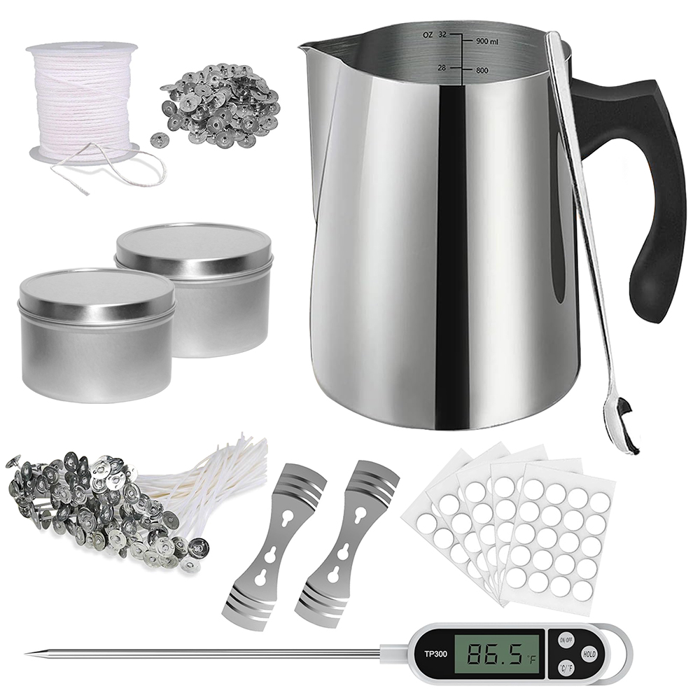Candle Making Starter Kit Supp - огляд і ціна Candle Making Jars