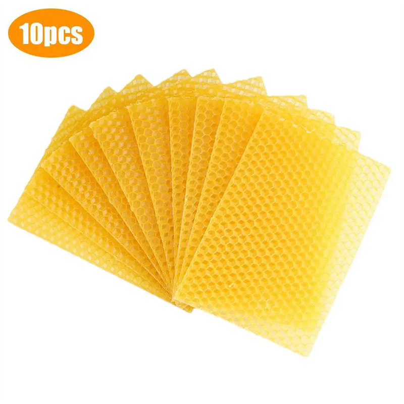 10Pcs Beeswax Sheets Candle Ma - огляд і ціна Candle Making Kit Beeswax