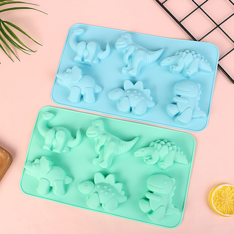 Dinosaur Silicone Cake Mold Fo - огляд і ціна Candle Making For Kids