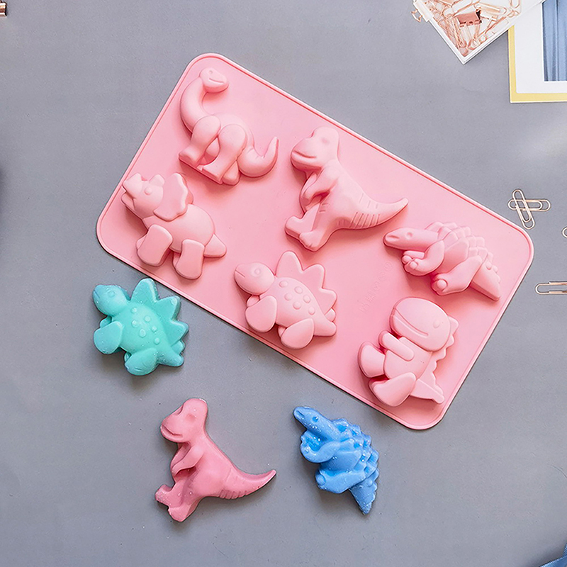 Dinosaur Silicone Cake Mold Fo - огляд і ціна Candle Making For Kids