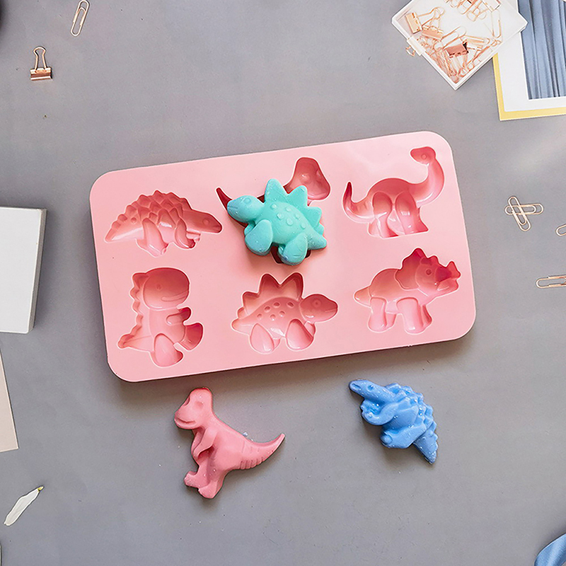 Dinosaur Silicone Cake Mold Fo - огляд і ціна Candle Making For Kids