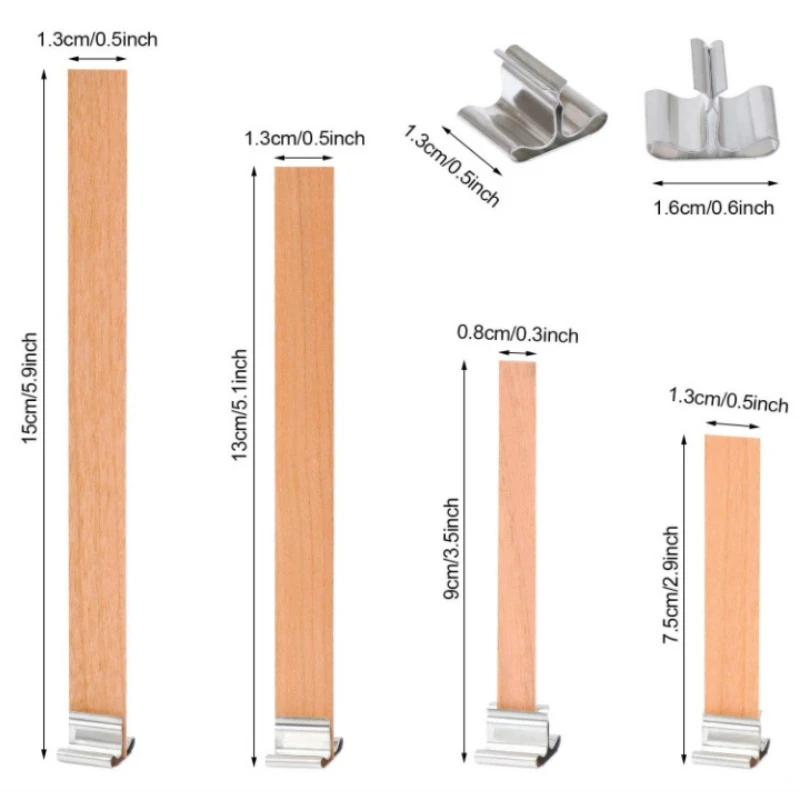30pcs High Quality Wooden Cand - огляд і ціна Candle Making Kit Beeswax