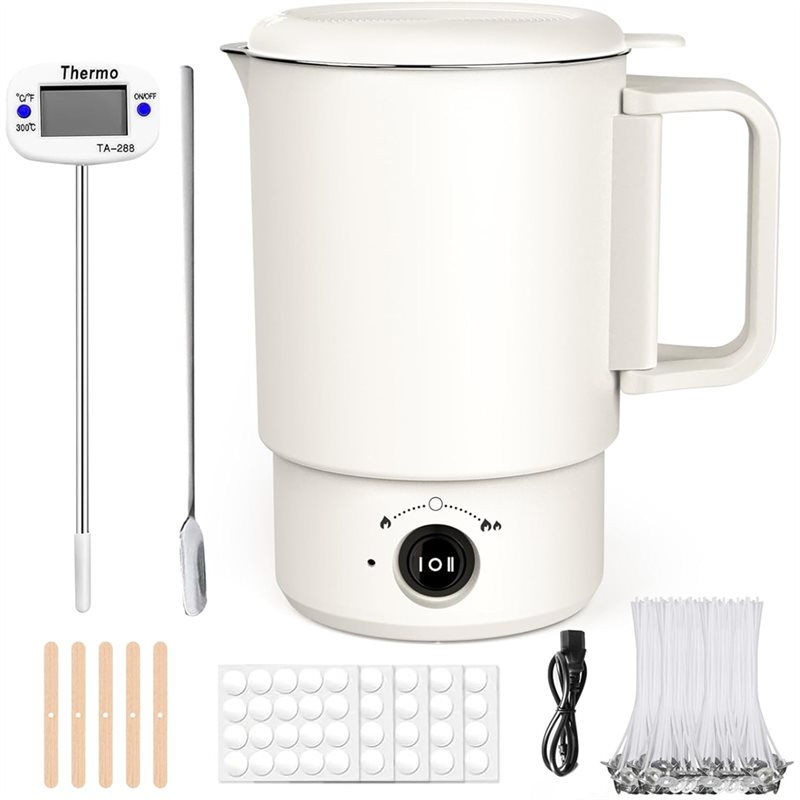 A47U Electric Wax Melting Pot  - огляд і ціна Candle Making Jars