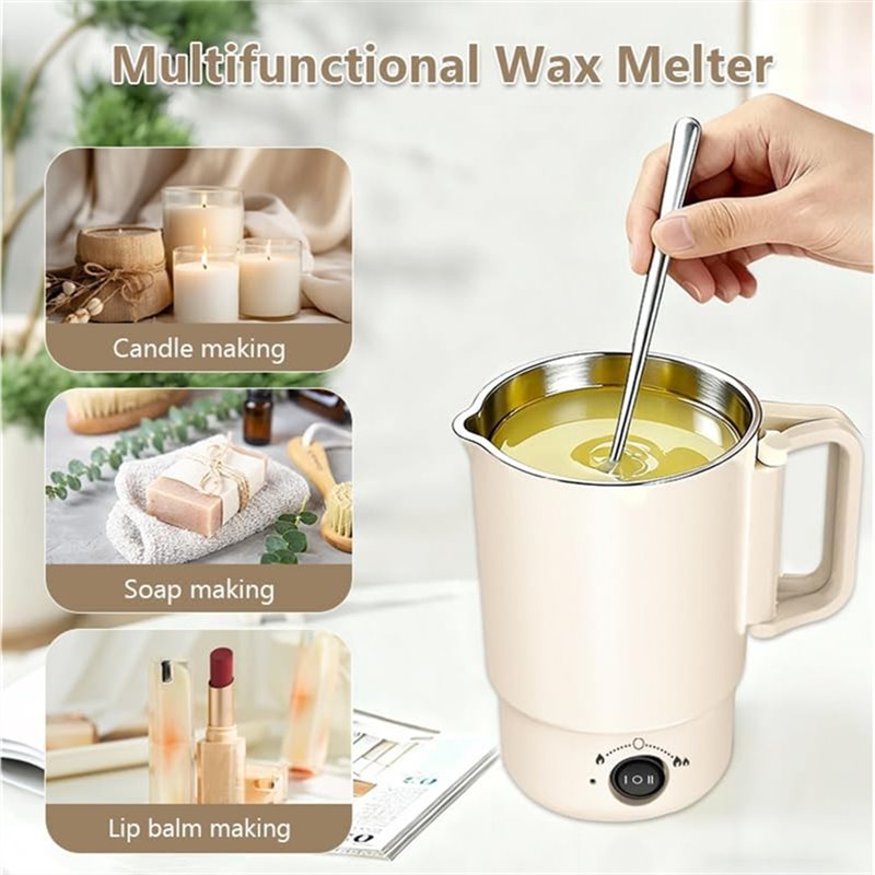 A47U Electric Wax Melting Pot  - огляд і ціна Candle Making Jars
