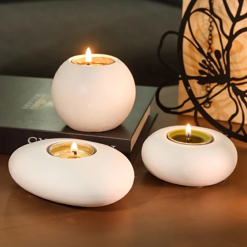 Tealight Candle Holder Resin S - огляд і ціна Candle Making Jars