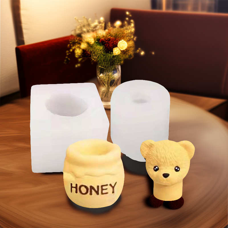1 Piece, Teddy Bear Aromathera - огляд і ціна Candle Making Jars
