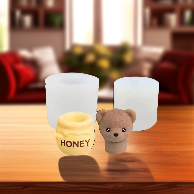 1 Piece, Teddy Bear Aromathera - огляд і ціна Candle Making Jars