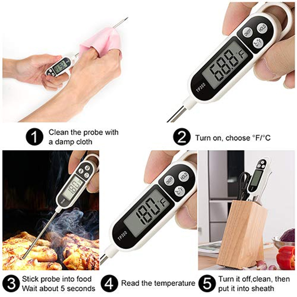 New Design Digital Food Thermo - огляд і ціна Candle Making Thermometer