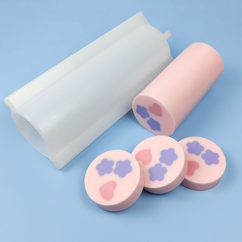 Large Cylinder Silicone Mold M - огляд і ціна Candle Making For Kids