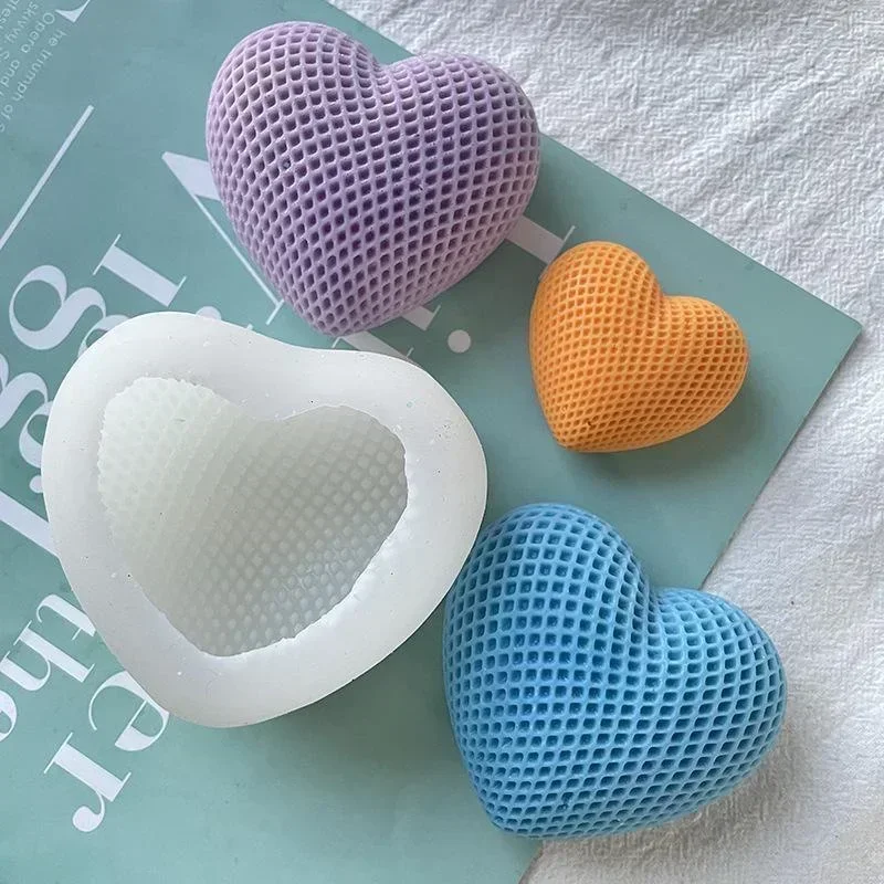 Handmade Mold Weaving Love Sil - огляд і ціна Candle Making Jelly