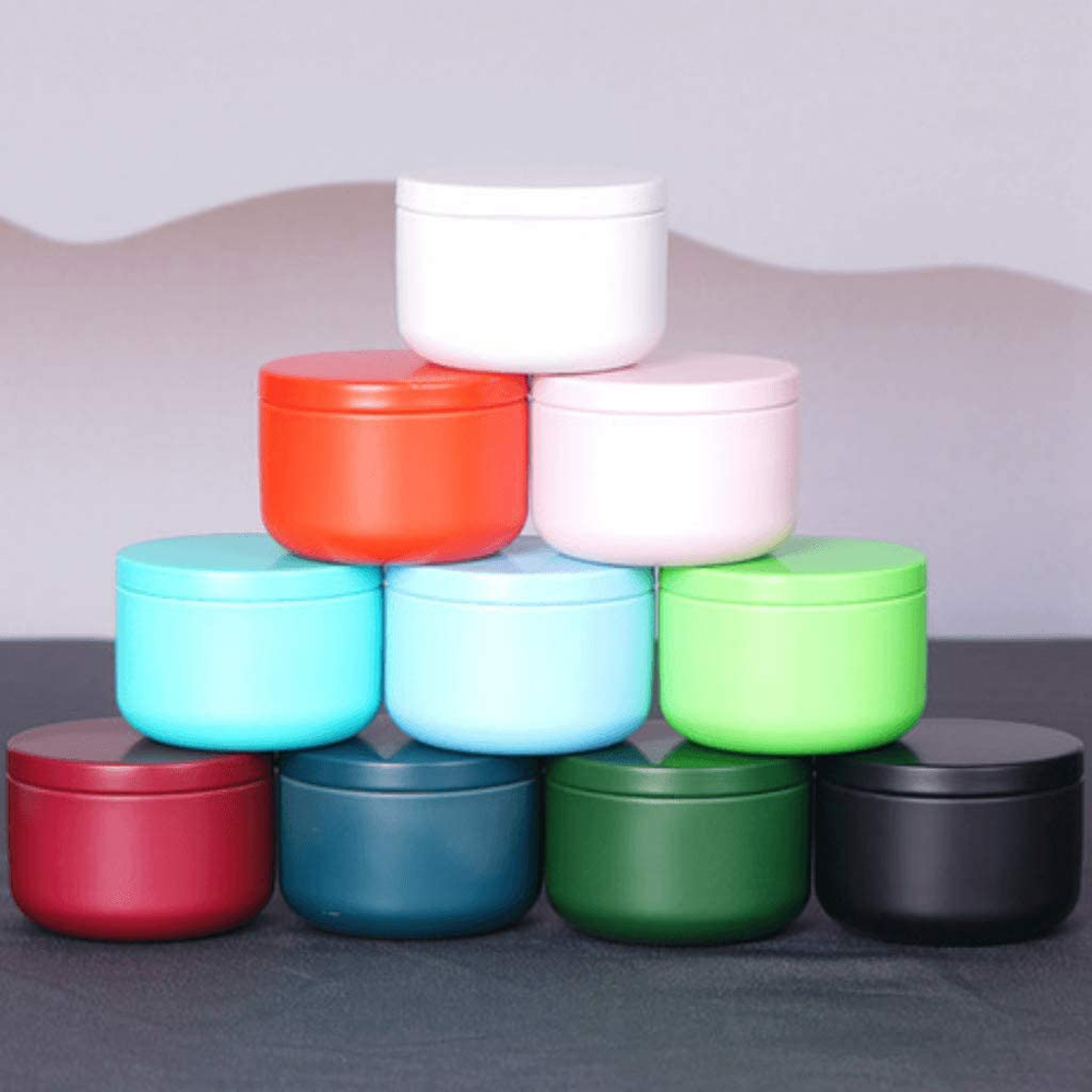 Tea Can with Airtight Lids Tin - огляд і ціна Candle Making Jars