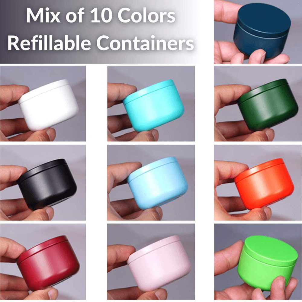 Tea Can with Airtight Lids Tin - огляд і ціна Candle Making Jars