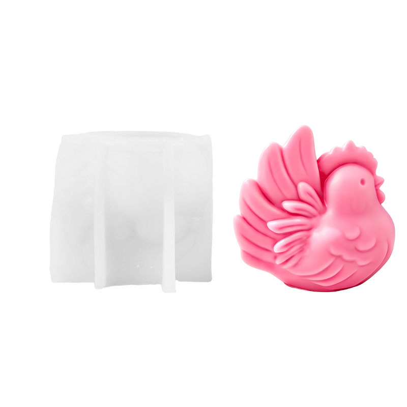 Cartoon Hen Silicone Candle Mo - огляд і ціна Candle Making Jelly